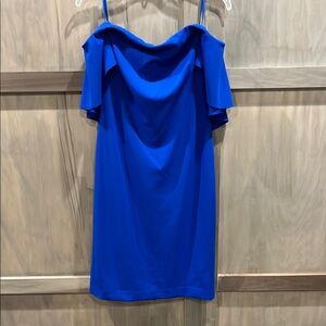 Elegant Blue Women's Dress